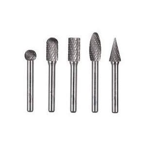 FREZE CARBURĂ BURRS TC 6 X 10MM SET - 5 PC - Img 2
