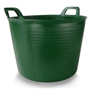 Galeata FLEXTUB din plastic verde Nr.3 (40 L) - RUBI-88728 - Img 1
