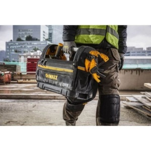 Geanta textila pentru scule DeWalt DWST82990-1, 350 x 450 x 250 mm, curea pentru umar - Img 4