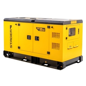Generator insonorizat Stager YDY35S3 35kVA, 46A, 1500rpm, trifazat, diesel - Img 2