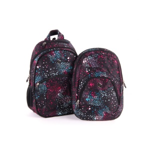 Ghiozdan Pulse 2 in 1 Teens Black Cosmos - Img 3