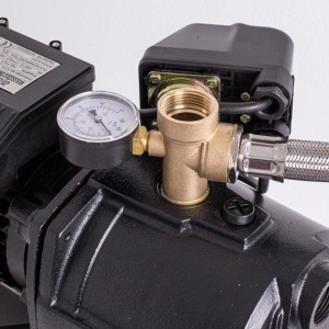Hidrofor cu pompa autoamorsanta Wasserkonig WSK4044-50, fonta, putere 850 W, debit 4020 l/h, inaltime refulare 44 m, vas de expansiune 50 litri - Img 7
