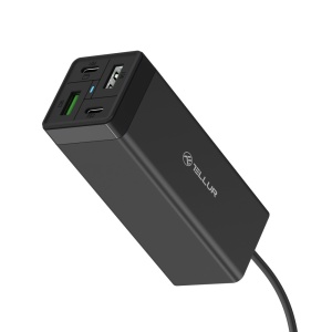 Încărcător priză Tellur PDHC2 65W (2xPD 2xQC3.0), EU,UK,US, negru - Img 7
