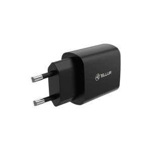 Încărcător priză ultra rapid Tellur 20W PD, USB-C, negru - Img 2