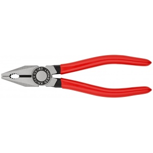 KNIPEX 03 01 180 Patent combinat acoperite cu plastic vopsit negru 180 mm - Img 3