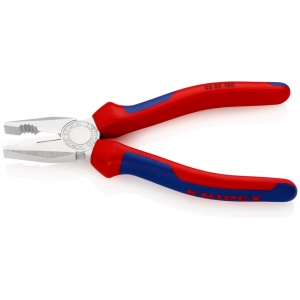 KNIPEX 03 05 180 Patent combinat cu manşoane multicomponent cromat 180 mm - Img 2