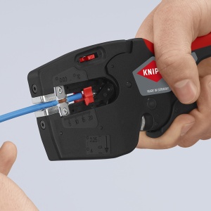 KNIPEX 12 72 190 NexStrip 190 mm, dezizolare: 0.03 - 10 mm² / 32 - 8 AWG; sertizare: 0.25 - 4 mm² / 2 x 2.5 mm² - Img 8