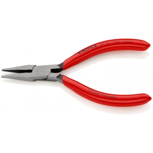 KNIPEX 37 21 125 Clește de prindere pentru mecanică fină acoperite cu plastic vopsit negru 125 mm - Img 2