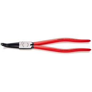 KNIPEX 44 31 J42 clește pentru inele de siguranță pentru inele interioare cu alezaje angular la 45° acoperite cu plastic vopsit negru 310 mm