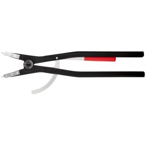 KNIPEX 46 10 A6 clește pentru inele de siguranță pentru inele exterioare pe axuri vopsit electrostatic în negru 570 mm - Img 3