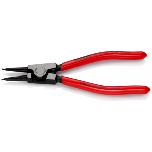KNIPEX 46 11 G2 clește pentru inele de siguranță pentru inele de prindere pe axuri acoperite cu plastic vopsit negru 140 mm - Img 2