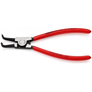 KNIPEX 46 21 A21 clește pentru inele de siguranță pentru inele exterioare pe axuri acoperite cu plastic vopsit negru 170 mm - Img 2