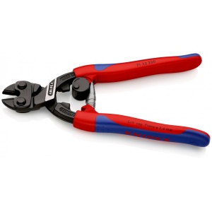KNIPEX 71 32 200 CoBolt® Tăietor compact pentru bolțuri cu manşoane suple, multicomponent vopsit negru 200 mm - Img 2