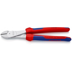 KNIPEX 74 05 250 Șfic de forță cu manşoane multicomponent cromat 250 mm - Img 1