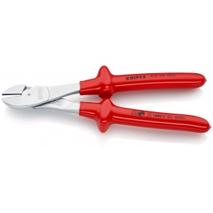 KNIPEX 74 07 250 Șfic de forță izolat prin imersie, testat de VDE cromat 250 mm - Img 2