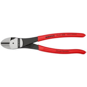 KNIPEX 74 21 200 Șfic de forță acoperite cu plastic vopsit negru 200 mm - Img 3