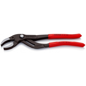 KNIPEX 81 01 250 Cleşte pentru sifon şi conectori acoperit cu material plastic aderent vopsit negru 250 mm - Img 2