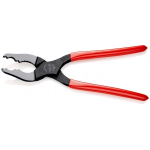 KNIPEX 84 21 200 Clește cu cioc conic înclinat, pentru vehicule acoperite cu plastic vopsit negru 200 mm - Img 2