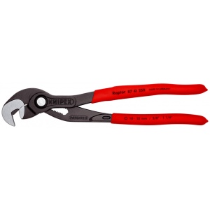 KNIPEX 87 41 250 Cheia mixta acoperit cu material plastic aderent bonderizat în culoarea gri 250 mm - Img 3