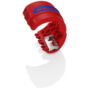 KNIPEX 90 22 10 BK BiX® Tăietoare de țevi din plastic și manșoane de etanșare 72 mm - Img 4