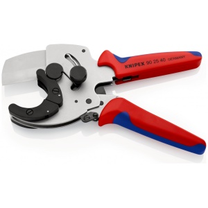 KNIPEX 90 25 40 Clește pentru tăiat țevi pentru țevi compozite și tuburi de plastic cu manşoane multicomponent zincat 210 mm