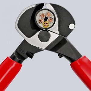 KNIPEX 95 17 500 Foarfece de tăiat cabluri izolat prin imersie, testat de VDE 500 mm - Img 2