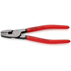 KNIPEX 97 81 180 clește de sertizare pentru ferule cu introducere frontală acoperite cu plastic 180 mm - Img 2