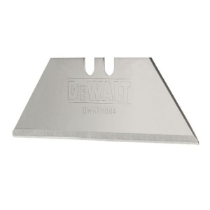 Lama trapez pentru cutter Dewalt DWHT11004-2, 62 x 19 mm, varfuri ascutite, set de 10 bucati