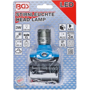 Lampa de frunte (lanterna), LED cu focus 3W - Img 4