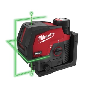 Laser M12™ cu linie transversală verde cu puncte de verticală Milwaukee M12 CLLP-0C - Img 11
