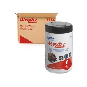 Lavete verzi WypAll Kimberly-Clark 50/cutie, 6 cutii/set