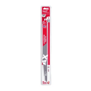 Lemn cu cuie: Pânze Heavy Duty AX™ cu dinți din carbură pentru lucrări de demolare Milwaukee (Lungimea pânzei (mm): 300) - Img 4