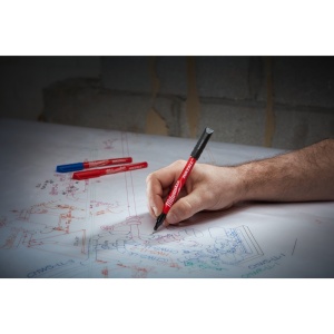 Marker color cu vârf subțire INKZALL™, pachet 4 buc - Img 6