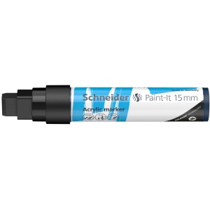 Marker cu vopsea acrilică Paint-It 330 15 mm Schneider - Img 8