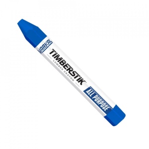 Marker vopsea solida LUMBER CRAYON 200, albastru
