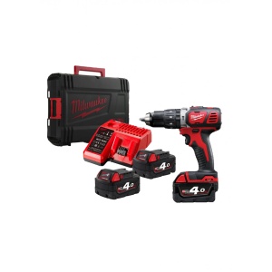 Mașină de găurit cu percuție compactă M18™ M18 BPD-423C, livrata cu 3 acumulatori, incarcator, valiza - Img 1