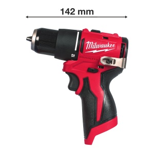 Masina de gaurit Milwaukee cu percutie cu acumulator, model M12 BLPDRC-0, 40Nm - Img 10
