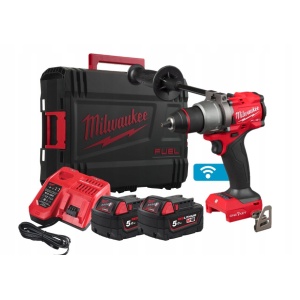 MAȘINĂ DE GĂURIT ONE -KEY™ M18 FUEL™ M18 ONEDD3-502X, 2 ACUMULATORI, INCARCATOR, CUTIE HD - Img 1