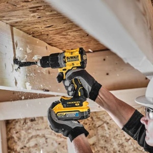 Masina de gaurit si insurubat cu percutie DeWalt DCD805H2T, max 90 Nm, cu 2 acumulatori Powerstack 18V / 5.0Ah, in valiza de transport - Img 8