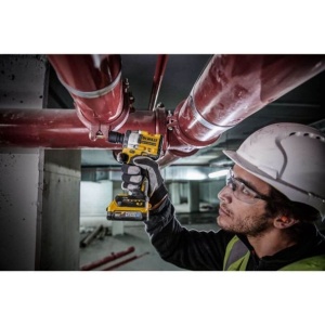 Masina de insurubat cu impact Dewalt DCF921E2T, patrat 1/2", maxim 406 Nm, cu 2 acumulatori POWERSTACK 18V / 1.7Ah si incarcator in valiza TSTAK - Img 5
