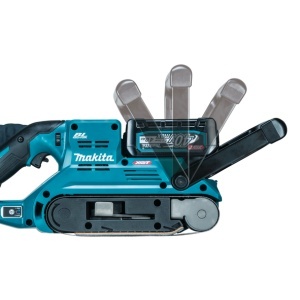 Masina de slefuit cu banda Makita XGT 40Vmax, 76 x 533 mm, livrata fara acumulatori - Img 6
