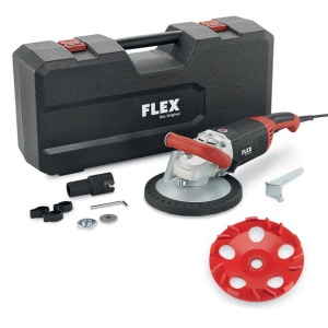 Masina de slefuit cu disc diamantat Flex LD 24-6 1180 Kit E-Jet, 2400 W, 180 mm, 6000 rpm - Img 2