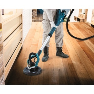Masina de slefuit peretii Makita LXT 18V, 225 mm, livrata cu 2 acumulatori de 5,0Ah - Img 4