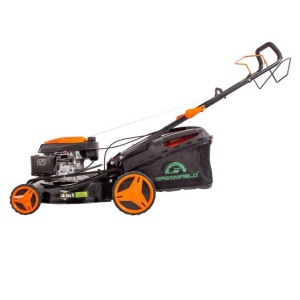 Masina de tuns gazonul cu autopropulsie Greenfield G-MTG511ARW-T8, 4. 4 cp, benzina, 173 cmᶟ, 50 cm , 7 trepte taiere, 60 l sac colector - Img 4