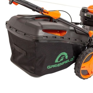 Masina de tuns gazonul cu autopropulsie Greenfield G-MTG511ARW-T8, 4. 4 cp, benzina, 173 cmᶟ, 50 cm , 7 trepte taiere, 60 l sac colector - Img 8