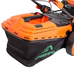 Masina de tuns gazonul cu autopropulsie Greenfield G-MTG532ARW-T8, 4. 4 cp, benzina, 173 cmᶟ, 52.5 cm , 7 trepte taiere, 60 l sac colector - Img 8