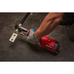 Masina hidraulica de sertizat cablu Milwaukee M18 HCCT-201C, domeniu presare 16-300 mm², livrata cu acumulatori, valiza - Img 9