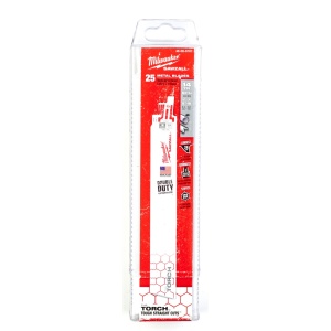 Metal: Pânze Heavy Duty TORCH™ pentru lucrări de demolare Milwaukee TORCH 230 x 14 Tpi - 25 bucati - Img 2