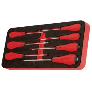 Modul 7 scule MOB OSC cu 7 surubelnite Tamper-Torx maner bimaterial