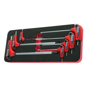 Modul OSC cu 7 chei locas hexagonal cu maner T - 260×160×50 MOB 2,5-10 mm